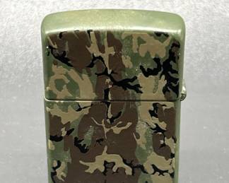 Vintage Zippo Camo Lighter