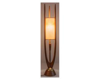 Mid-Century Teak Table Lamp