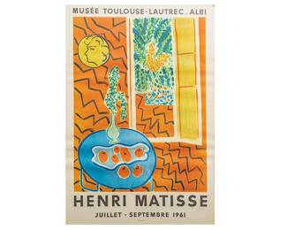 Henri Matisse, Musee Toulouse Lautrec Albi Exhibition Poster