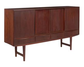 Danish Mid-Century teak credenza