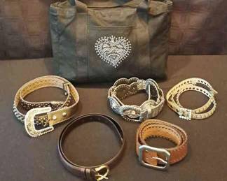 Bling Leather Belts Plus