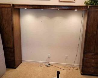 Cabinets And Light Bridge