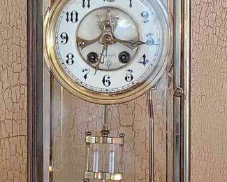 Vintage Gilbert Crystal Clock