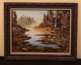 Sunrise On Rim By Adrian Hansen