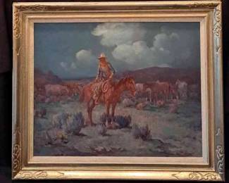 Night Herd By Gray Bartlett 