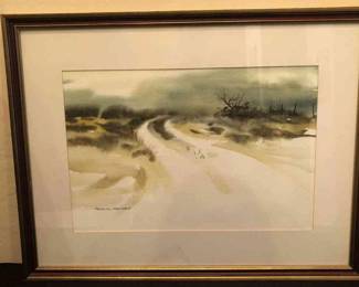 Lonely Road By Adrian Hansen 