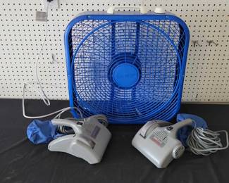 LittleLux II Hand Vac Aspirateur Portatif and Fan
