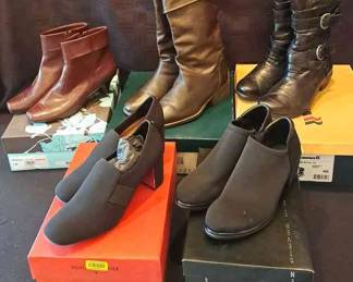 Boots And Heel Shoes