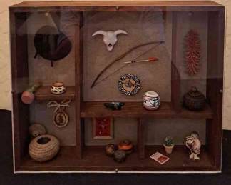 Native American Miniature Shadowbox
