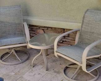 Patio Chairs And Table