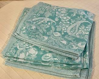 $12 - 6 damack napkins - each 20" x 20"