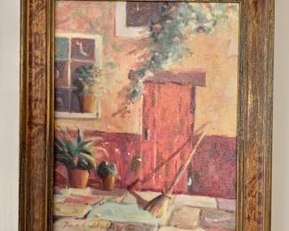 $175 - Original art by David Mallory - 17" H x 14" W