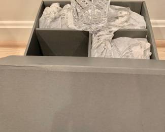 $180 - New in box Waterford Grainne Tumblers #1 - each glass 4.5"H - TWO BOXES AVAILABLE