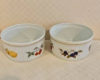 $10 - 2 Floral ramekins