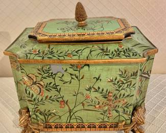 $40 Butterfly and insect box as is (paint chip front side)  approx 11.5" H, 12.25" W, 9.5" D