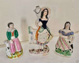 $40 each - Left and Right; $60 center: 6" H, 4" W, 2" D