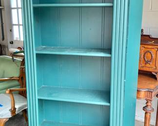 $140 ea - Classic painted bookshelf (2 available!) - 76" H, 33" W, 14" deep