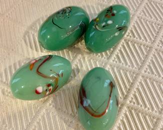 $10 - Vintage Venetian wedding cake beads - each 1.5" L