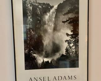 $150 - Ansel Adams poster - 36" H x 25" W