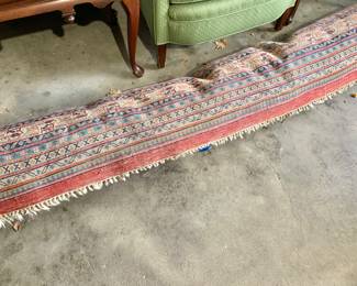 $1,800 - Large rug - 111" W, 143" L - AS IS - Minor stains