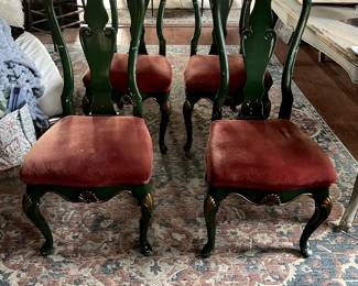 Set of 4 Vintage Kargus Queen Anne, $4800