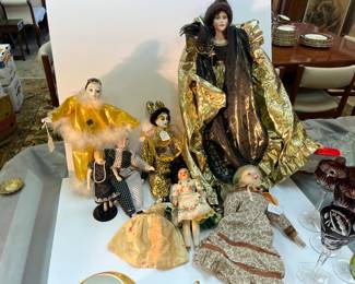 Box Lot of Dolls