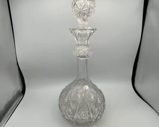 Excellent Cut Crystal Decanter