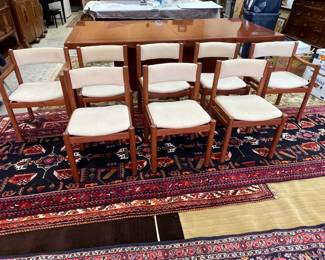 Mid Century Solid Teak Danish Chairs c.1960's