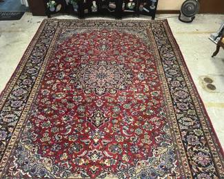 Hand Knotted Najafabad Area Rug, 8'9"x12', Persian, Primary Color is Red