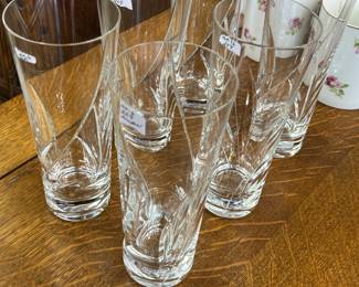 (7) Rosenthal 6"h Glasses