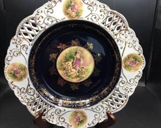 Stunning Gilded Victorian Plate