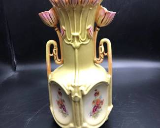 Gorgeous Victorian Porcelain Vase from Austria