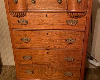 Victorian Oak Chest