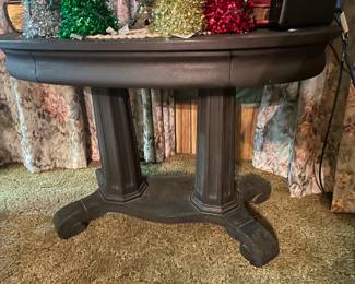 Empire Revival Library Table