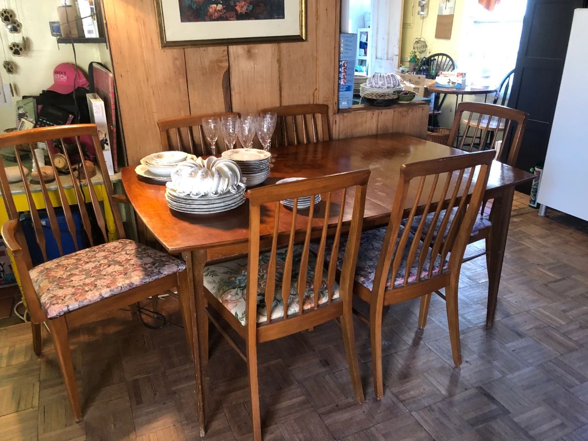 MCM Danish Teak Dining Set