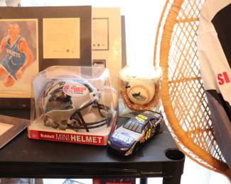 signed mini helmet Julius Peppers