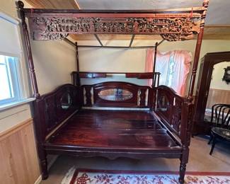 Antique Chinese Wedding Bed