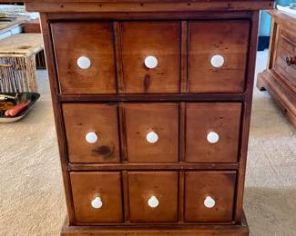 Three drawer small chest
