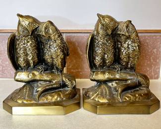 Owl bookends