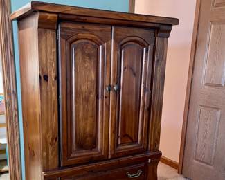 Burlington Furniture armoire with drawers