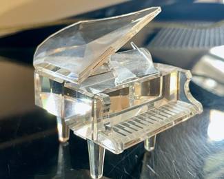 Swarovski crystal grand piano