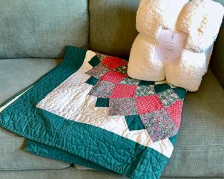 Quilt and throw