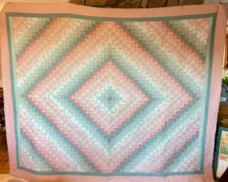 Large handmade quilt