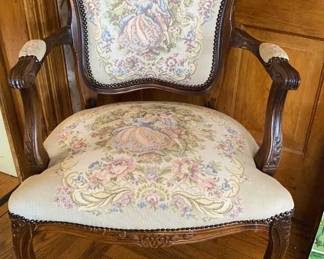 French Open Arm Chair 