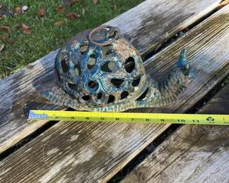Castiron Snail Candle Holder 