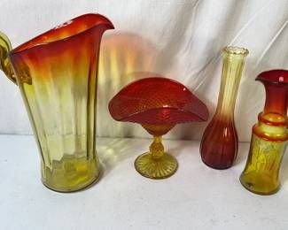 Amberina Glass 