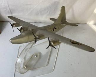 Wood Model US War Plane 