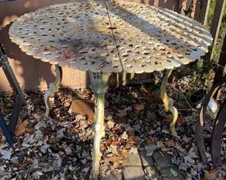 Cast Iron Garden Table 