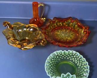 Lot of Colored Glass 