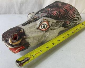 Carved Horse Head 